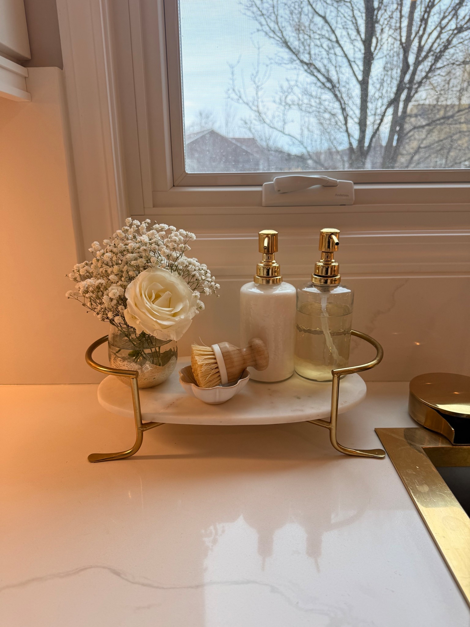 Pretty marble tray 