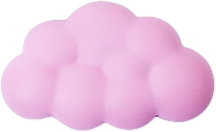 Cloud Wrist Rest Cushion for Mouse Ergonomic Soft PU Leather Memory Foam Wrist Pain Relief Mouse ... | Amazon (US)