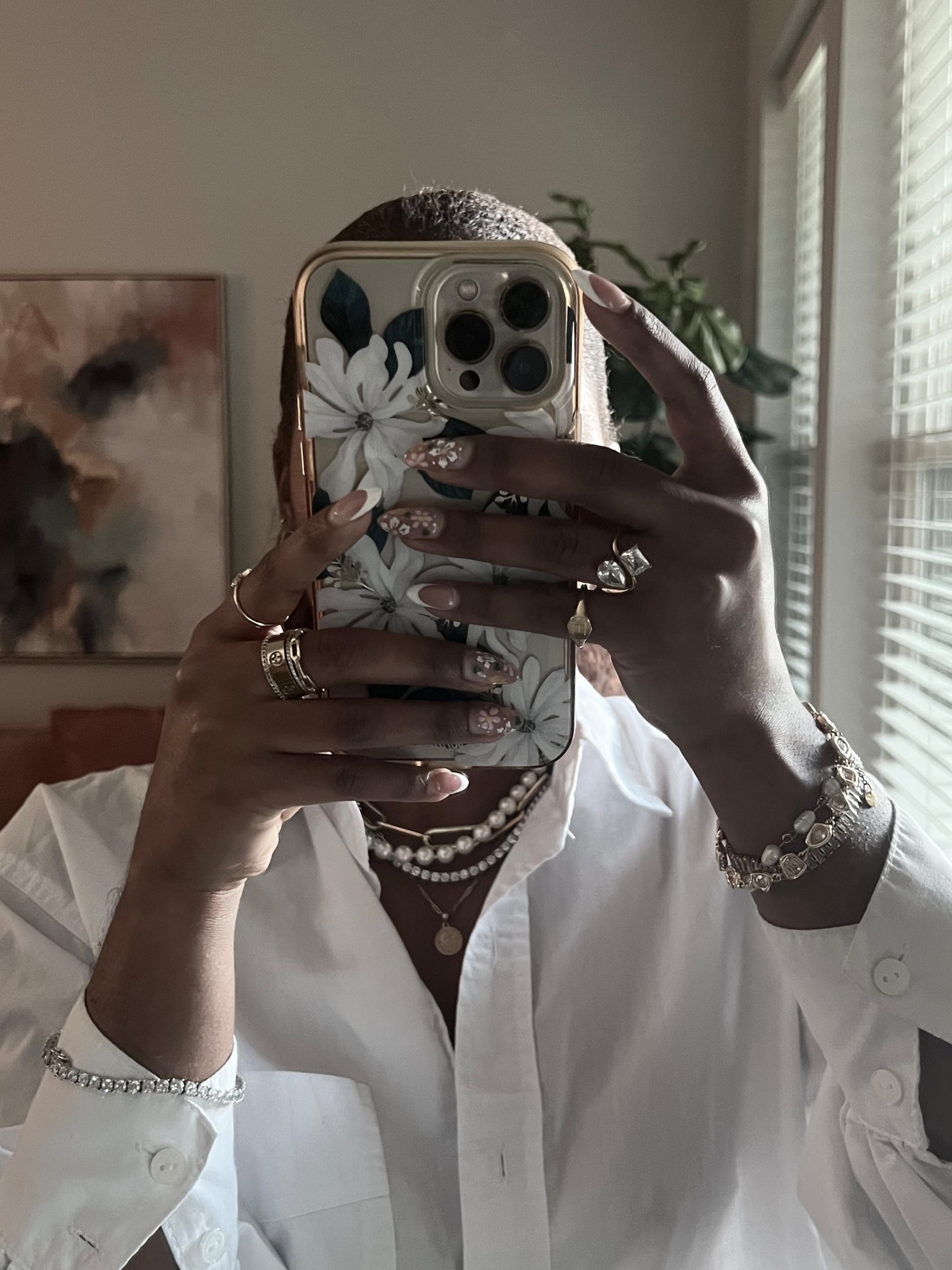 timeless elegance, feminine minimalism, elevated everyday style, luxury jewelry stack, modern polish, refined wardrobe essentials, chic manicure inspo, elevated accessories, gold and pearl layering jewelry, effortless chic outfit

#LTKStyleTip

#LTKWorkwear #LTKgrwm #LTKootd