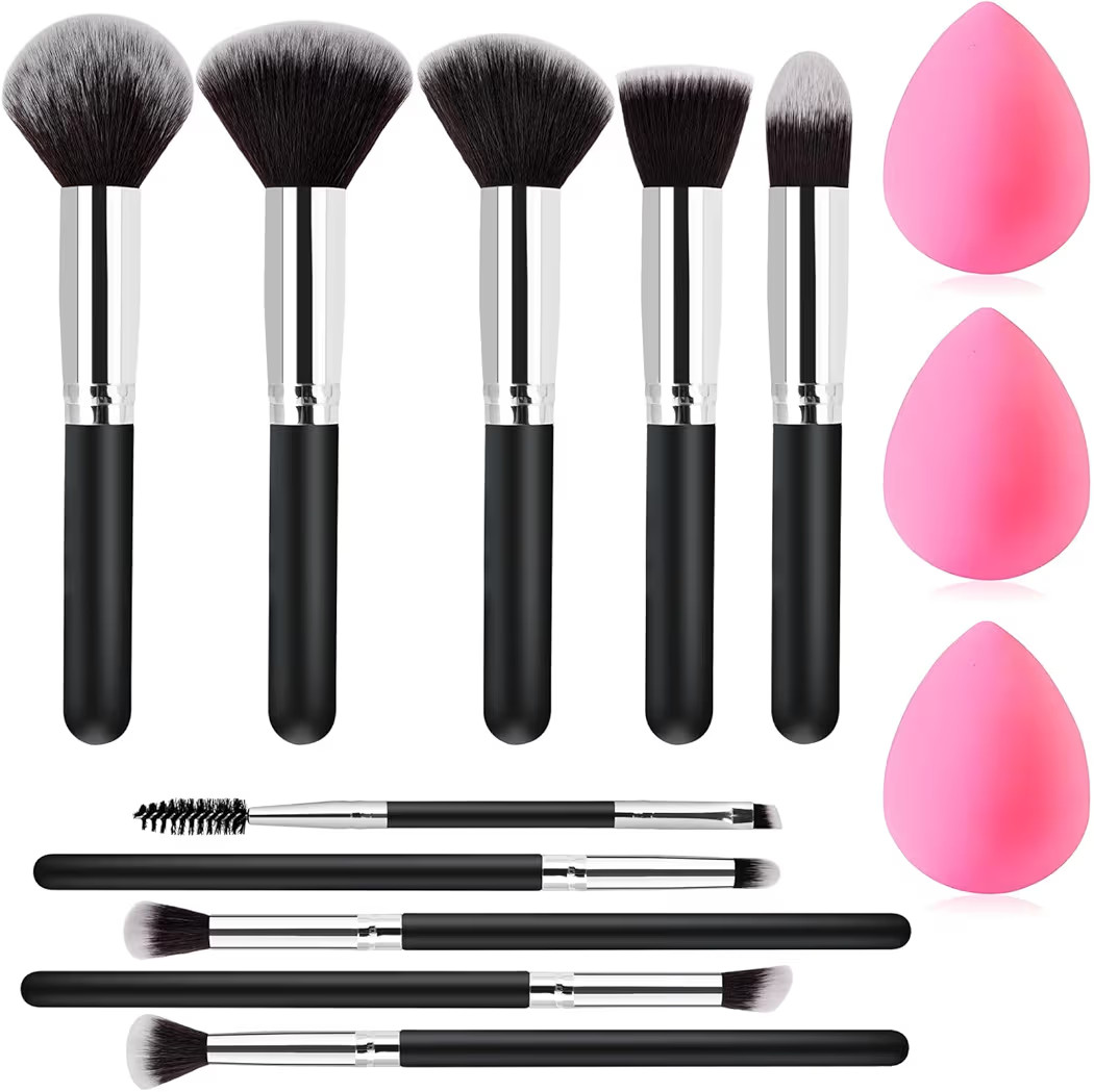 Stocking Stuffers for Women Teen Girls - Christmas Gifts 13 Pcs Makeup Brushes Set, Premium Kit w... | Amazon (US)