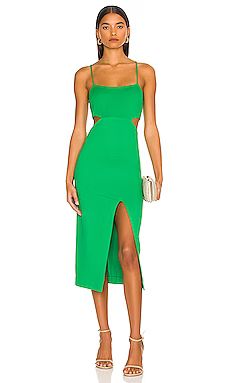 h:ours Haydon Dress in Green from Revolve.com | Revolve Clothing (Global)