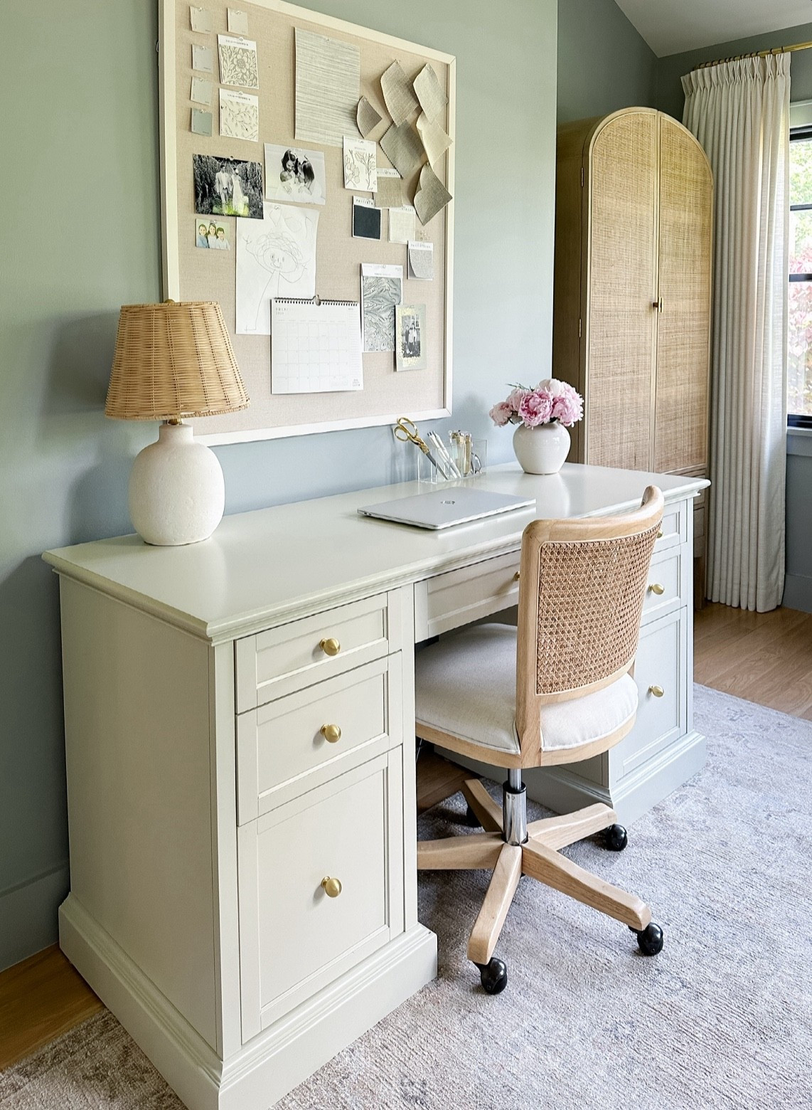 My Home Depot executive desk was a top seller this week! I changed the knobs out to this brass ones to update the look a bit. I’ve been really happy with the quality of this desk! Coastal home office ideas, paint color Boothbay Gray 

#LTKSaleAlert #LTKFindsUnder50 #LTKHome