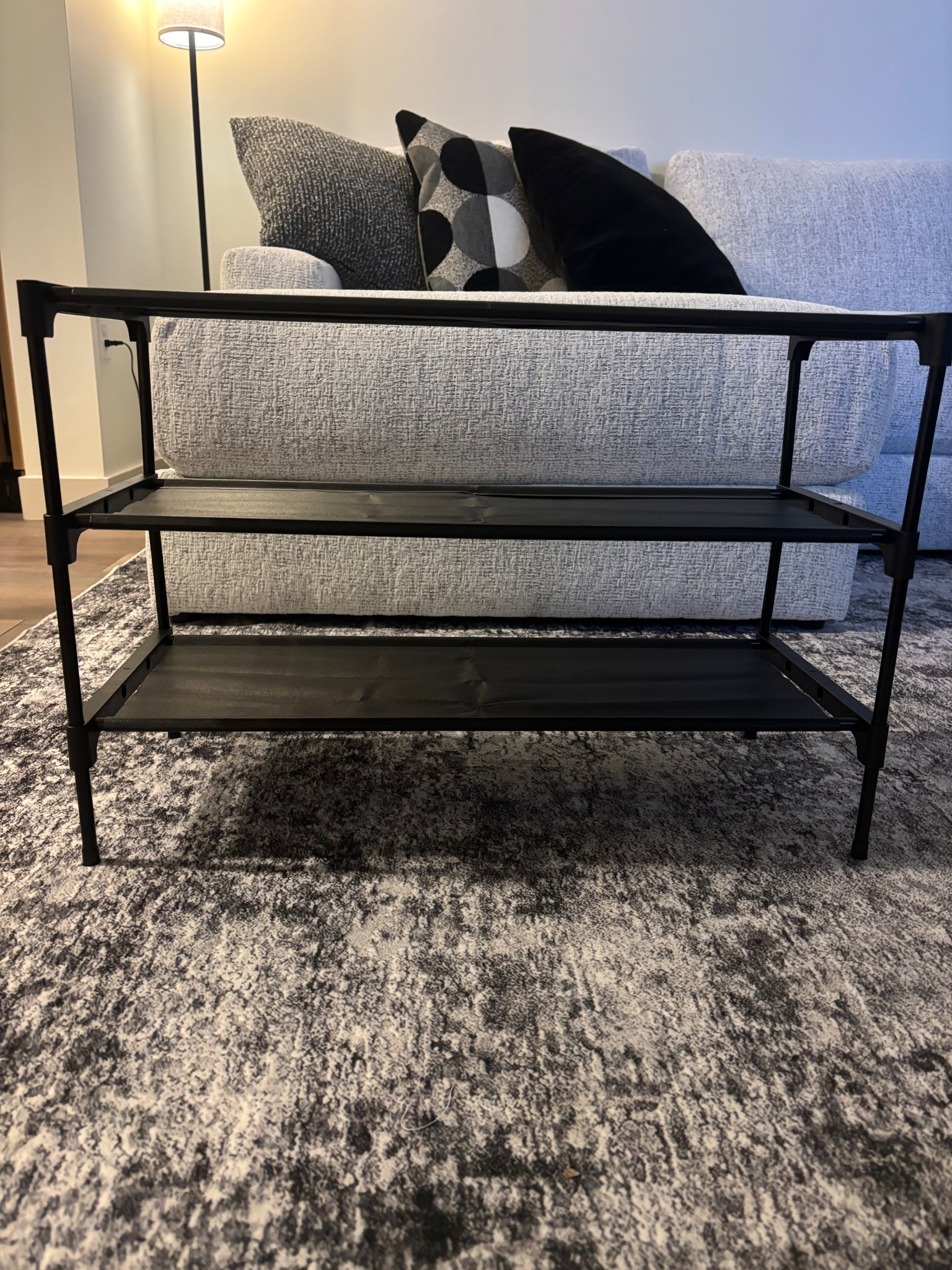 Another home find!

This shoe rack gave us so much more space and was very easy to put together; holds about 4 shoes across comfortably. 

AMAZON FINDS
AMAZON HOME
AMAZON HOME DECOR
AMAZON UNDER $100
Shoe rack
AMAZON RUG

#LTKSaleAlert #LTKSeasonal #LTKHome