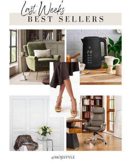 Here are all of this weeks best sellers! From home updates to accent furniture, kitchen and fashion finds! 

#LTKworkwear #LTKsalealert #LTKhome