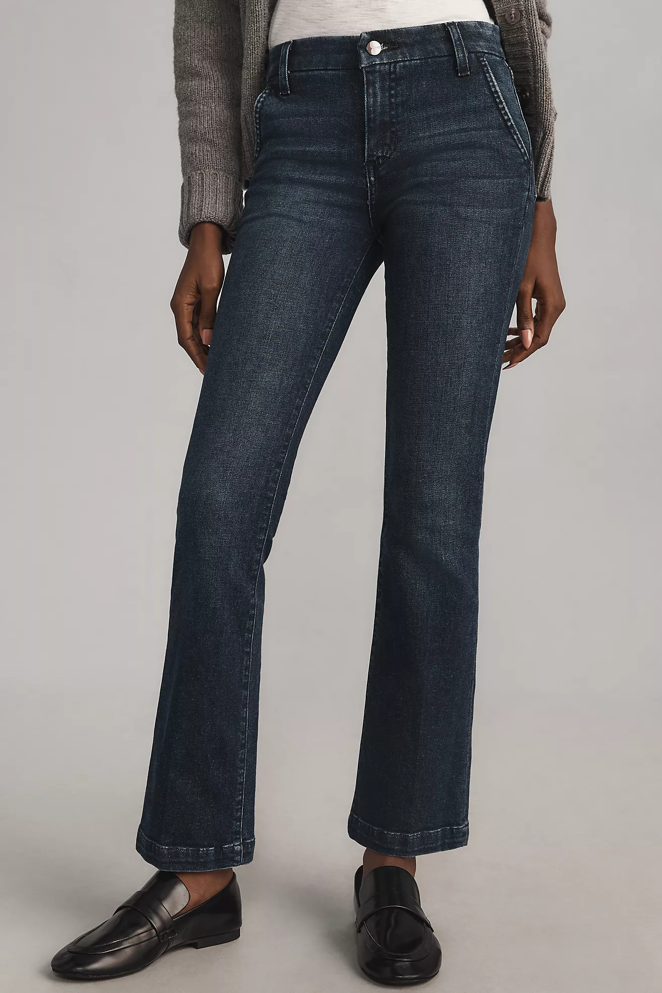 Joe's Jeans Petite The Provocateur Low-Rise Bootcut Jeans | Anthropologie (US)