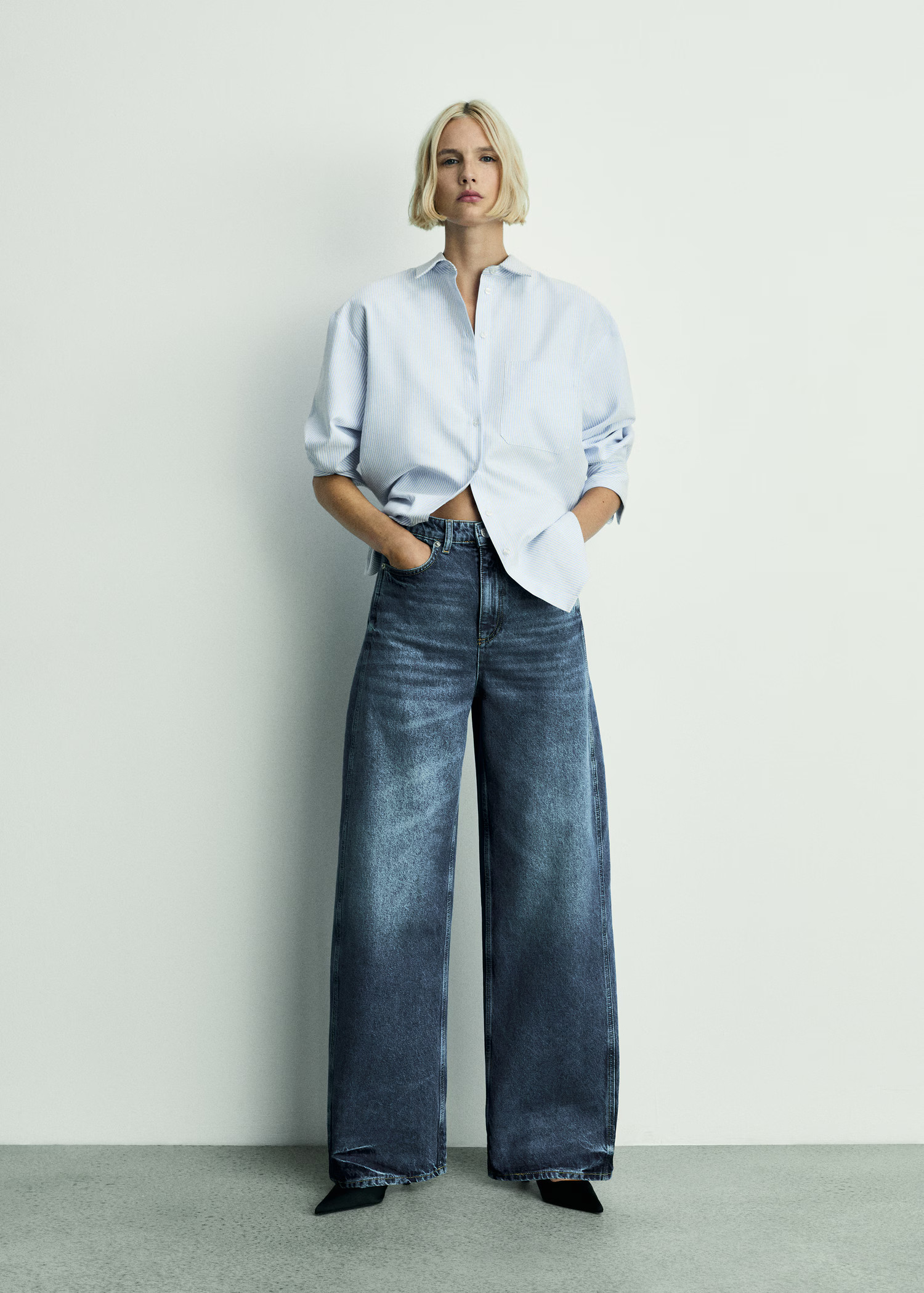 High-waist balloon jeans - Women | MANGO USA | Mango (US/MX/AU)