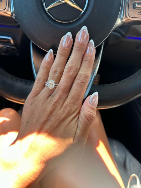 French chrome press ons! I have not gotten my hands done at a salon for over a year now. I swear by these nails & the amount of compliments I get is constant! 

#LTKFindsUnder50 #LTKStyleTip #LTKBeauty