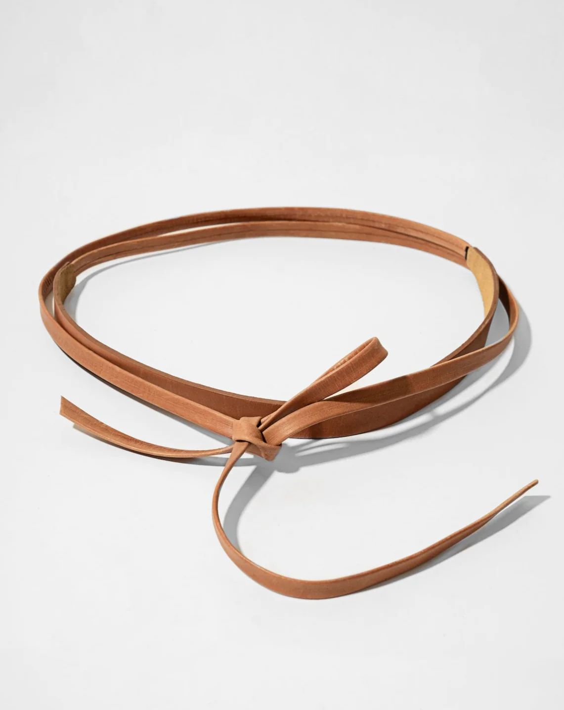 Skinny Wrap Cognac Belt | Fashion Belt | Leather Belts - ADA Collection | ADA Collection