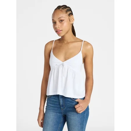 No Boundaries Babydoll Cami Top, Women's XXS-XXL | Walmart (US)