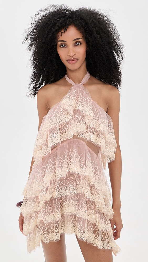 Angelica Ruffle Tiered Dress | Shopbop