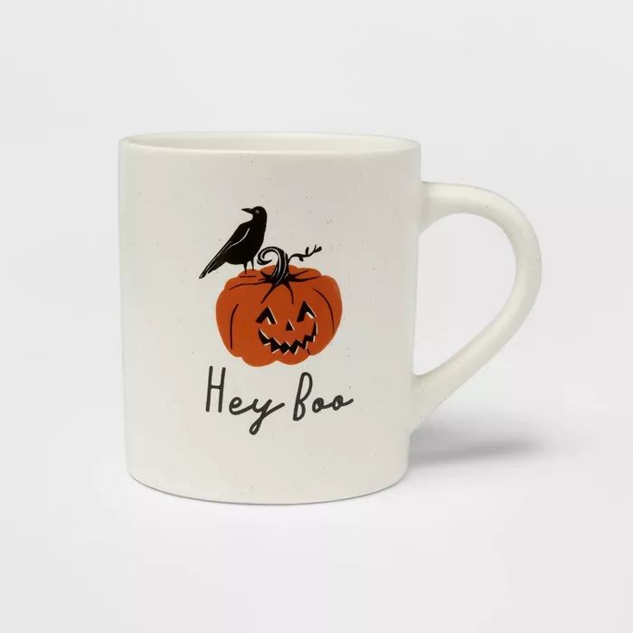 16oz Stoneware Hey Boo Mug - Threshold™ | Target