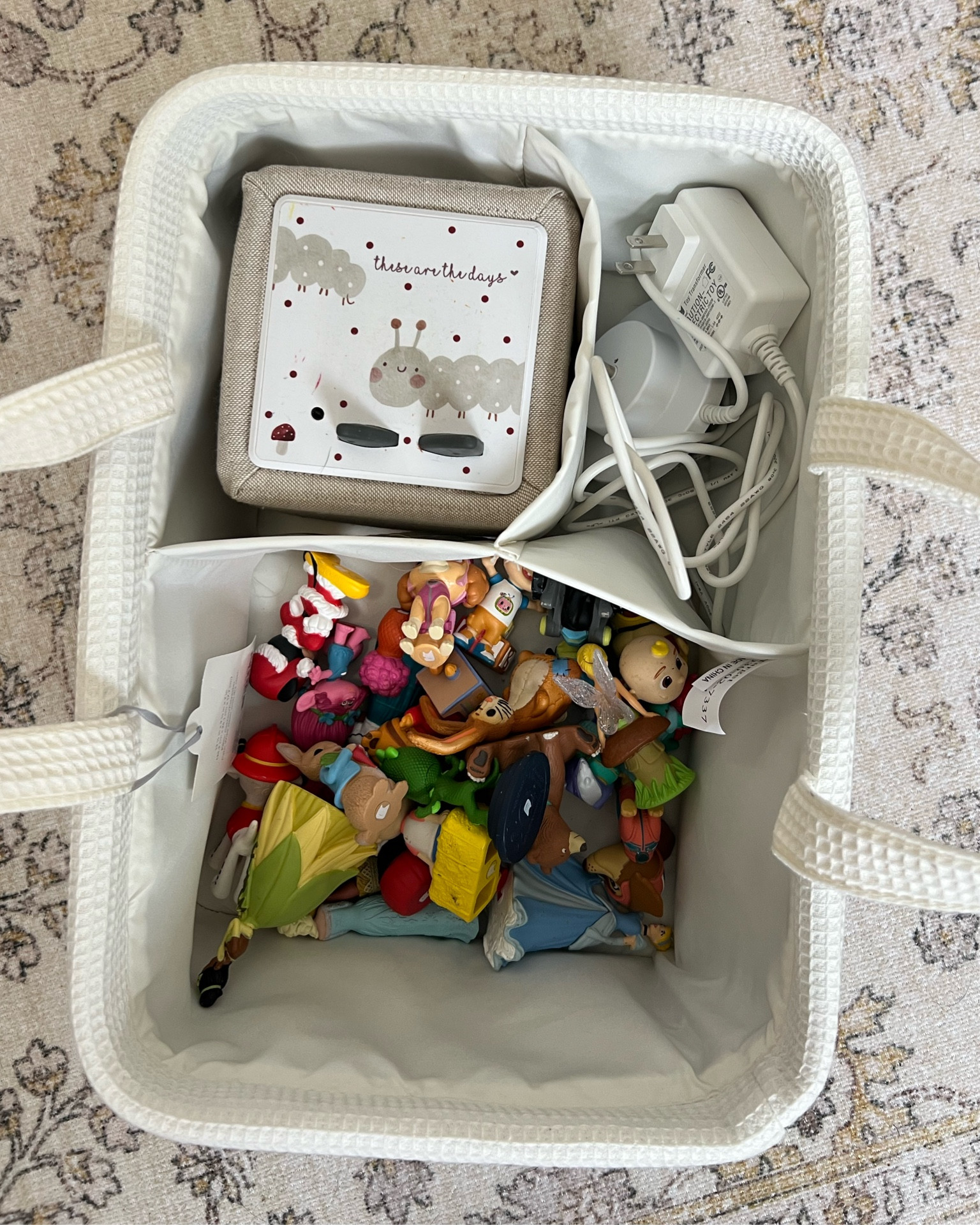 The cutest neutral Toniebox makeover and using a Cloud Island waffle diaper caddy as a storage/carrying system!

#LTKKids #LTKFamily