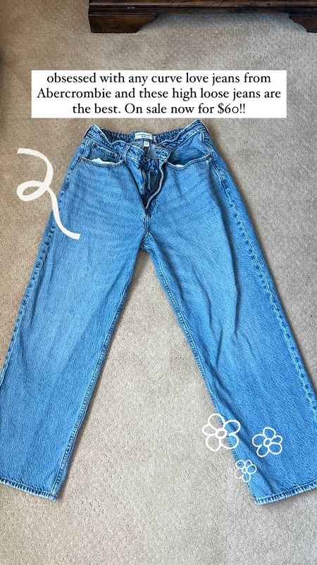 Cute curve love, curve friendly (read mom pooch friendly) high rise loose jeans are the best. And on sale for $60 right now! 

From site: Our Curve Love high rise early 2000's-inspired jeans in a medium wash, with thigh slash detail and a distressed hem.

This is size 29 short in color medium 



#LTKFamily #LTKMidsize #LTKFindsUnder100