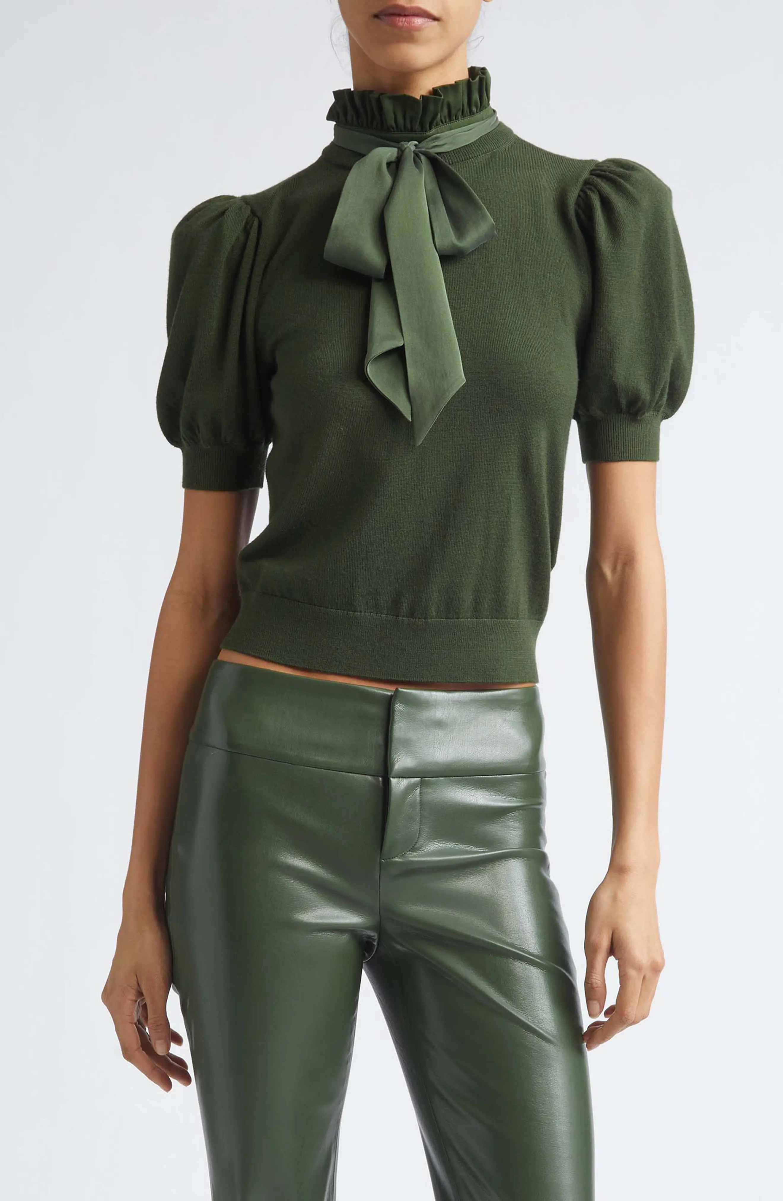 Chase Puff Sleeve Stretch Wool Sweater (Women) | Nordstrom | Nordstrom