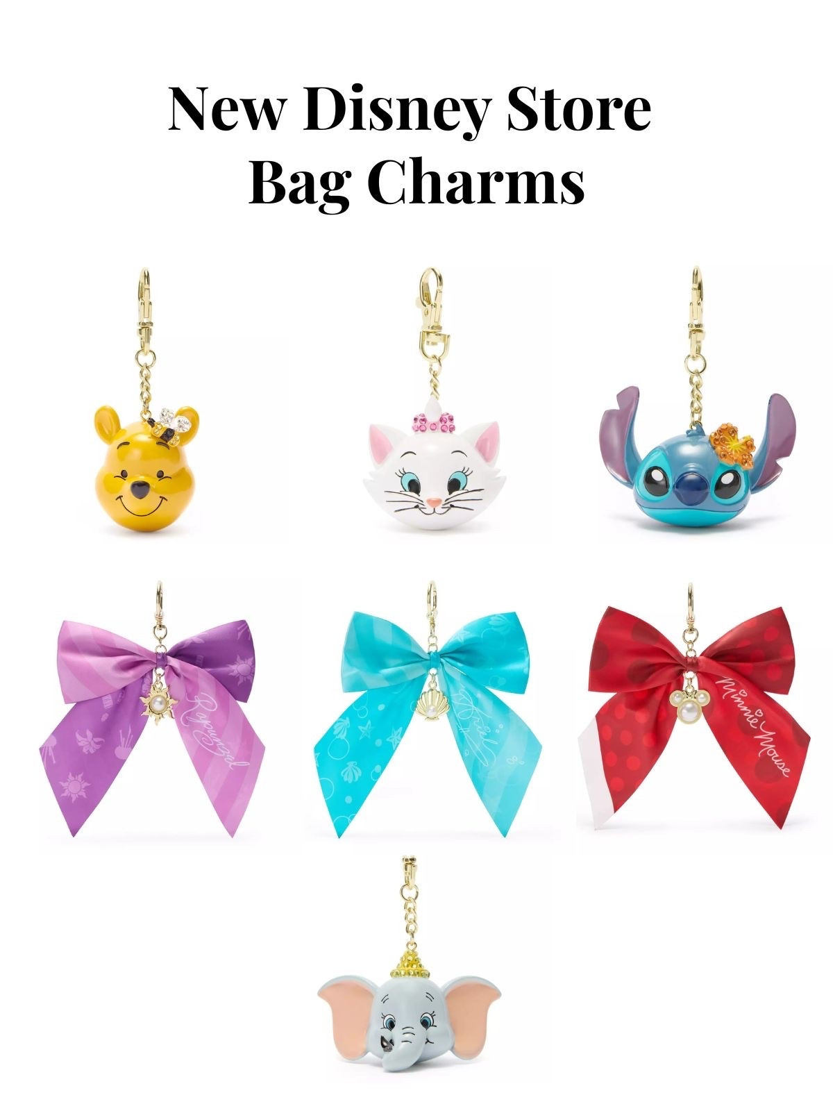 New Disney Store bag charms

#LTKTravel