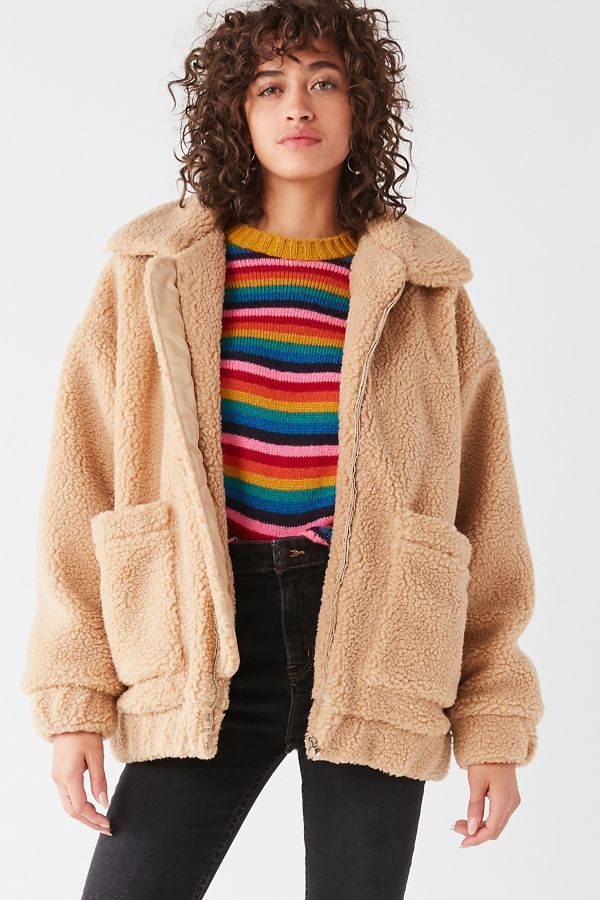 I.AM.GIA Pixie Teddy Coat | Urban Outfitters US