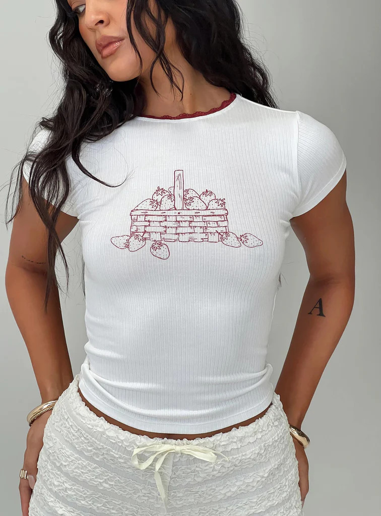 Zagy Tee White | Princess Polly US