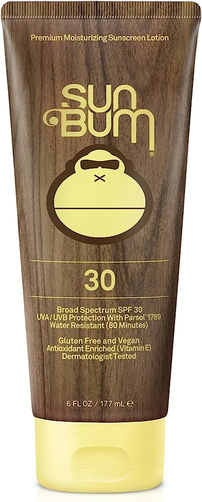 Sun Bum Original Moisturizing Sunscreen Lotion, Broad Spectrum SPF 30, 6 Fl Oz | Amazon (US)