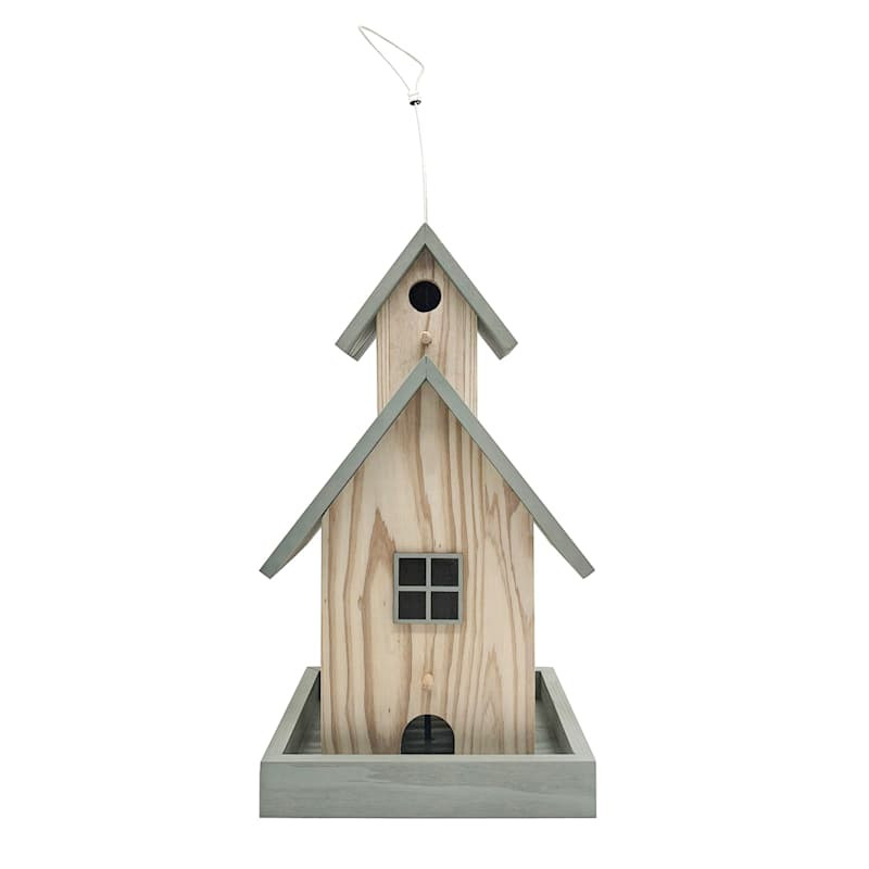 Wooden Birdhouse, 13" | At Home