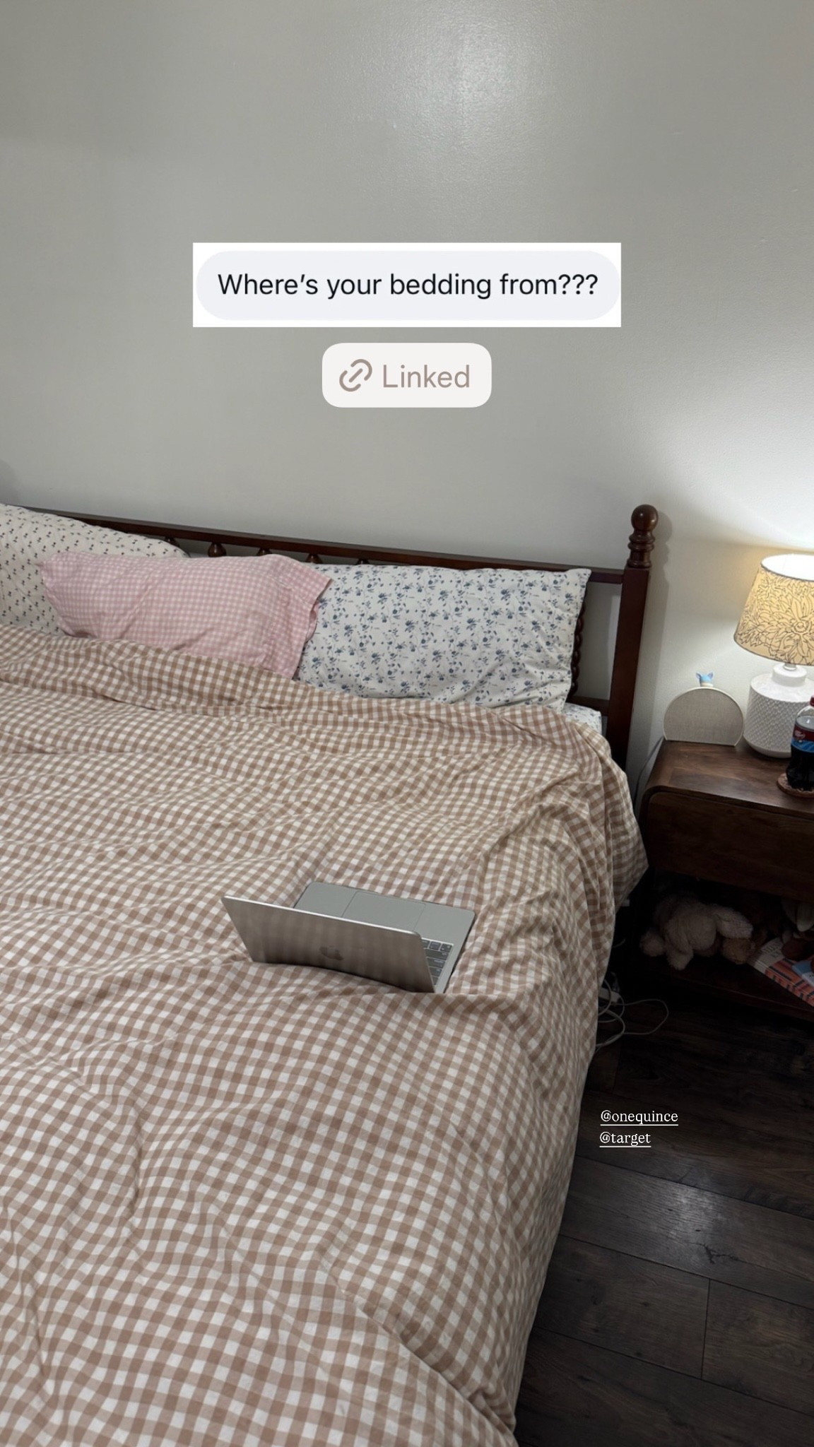 my bedding 🤎

#LTKmorningroutine #LTKHome