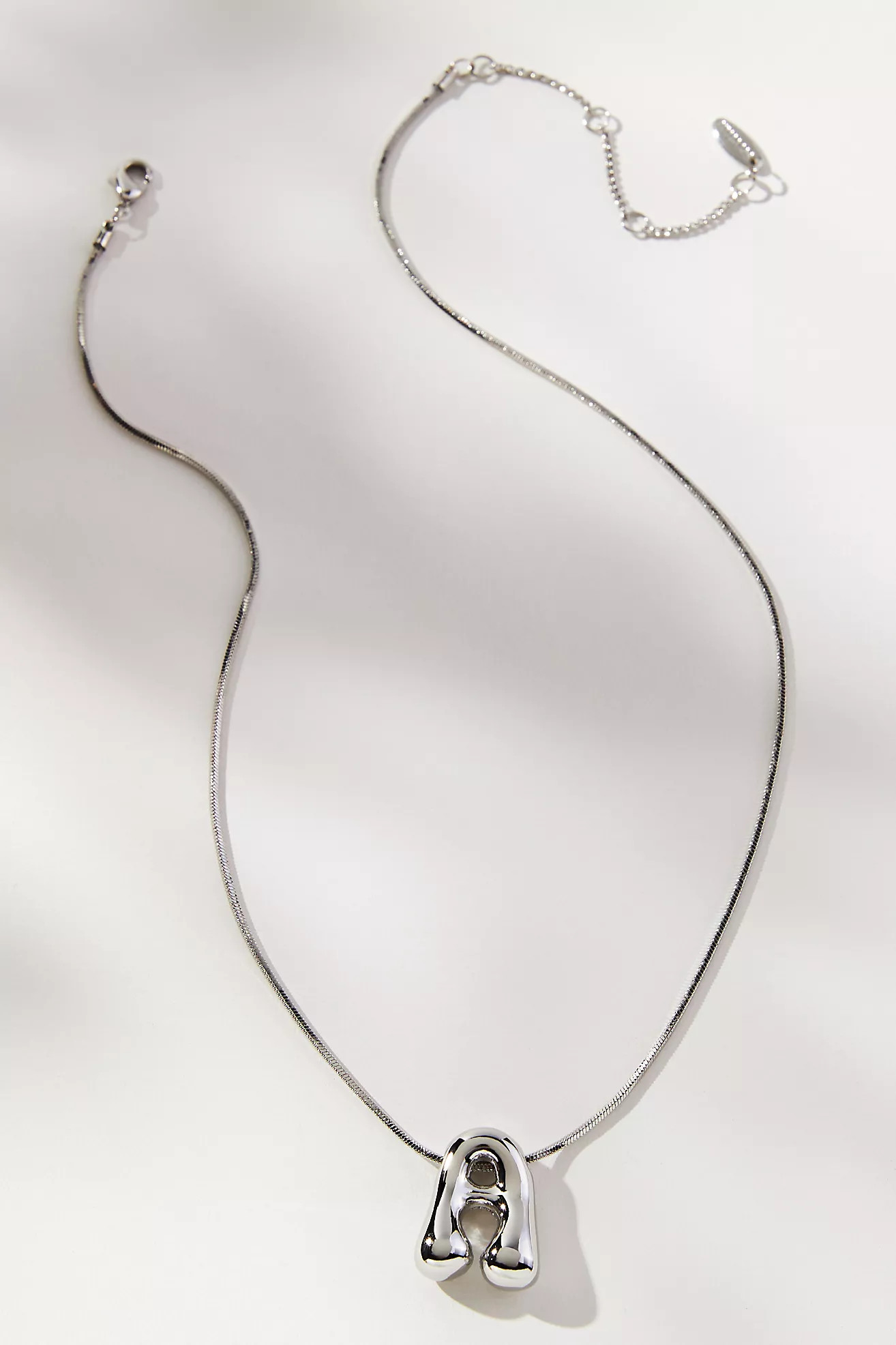 Bubble Letter Monogram Necklace | Anthropologie (US)