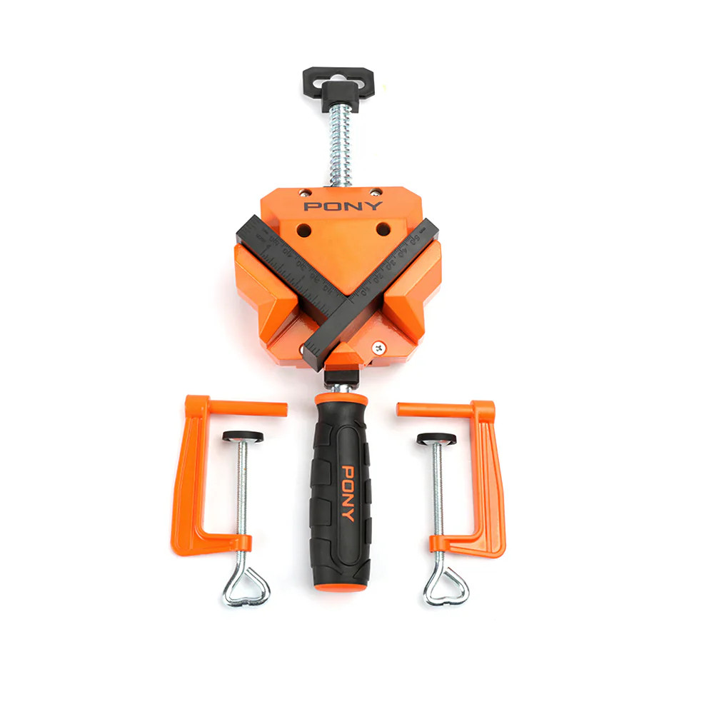 Pony 1-1/8-in 150-lb Angle Clamp in Orange | 9180 | Lowe's