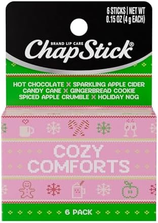 ChapStick Stocking Stuffers Cozy Comforts Lip Balm Holiday Gift Set, Moisturizing Daily Lip Care ... | Amazon (US)