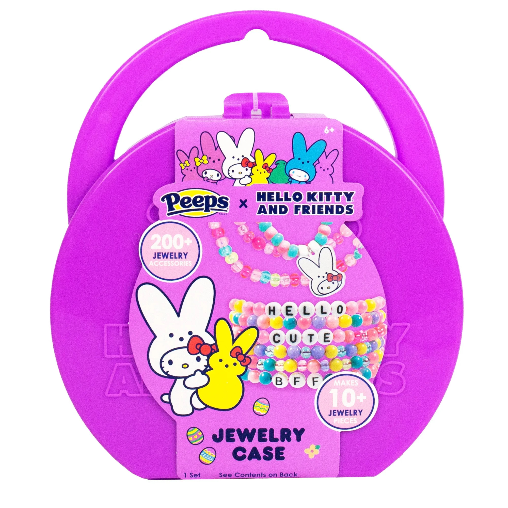 Peeps® x Hello Kitty® Jewelry Craft Case for Ages 6+ | Walmart (US)