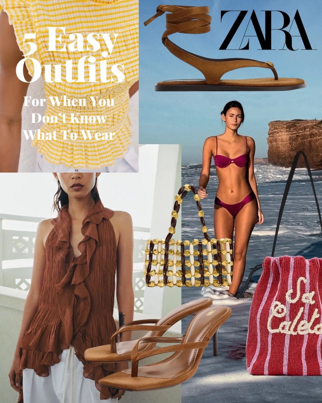 5 summer looks from Zara.

#LTKuk #LTKsummer #LTKeurope