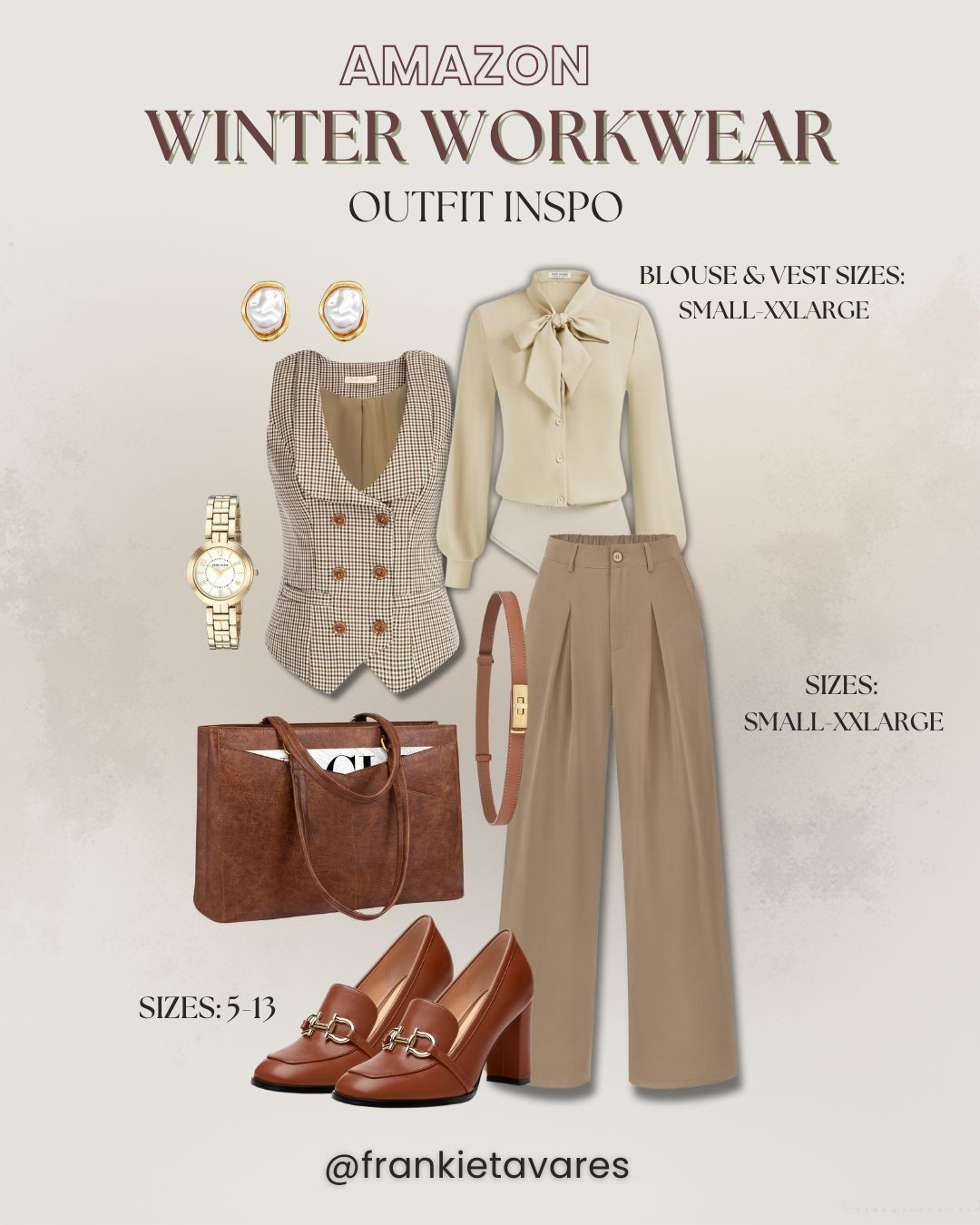 Workwear should never be boring 💼 
#workwear  #amazonfashion #frankietavares 
 

#LTKootd #LTKWorkwear #LTKMidsize