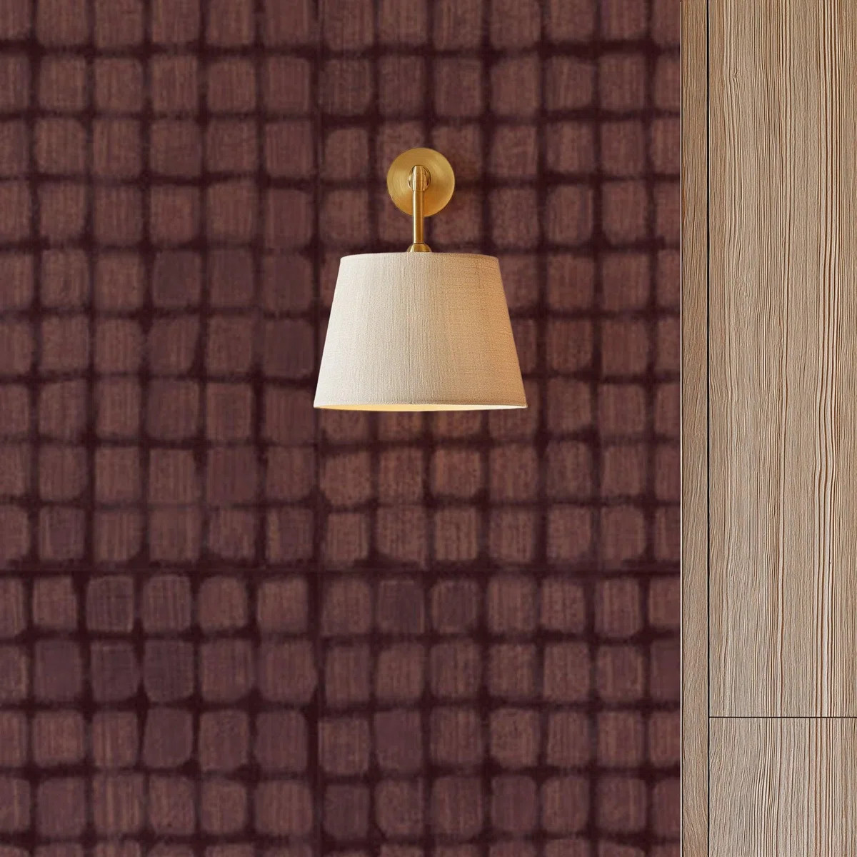 Weathered Mosaic - Wallpaper by Norman Wyatt Home | Wayfair North America