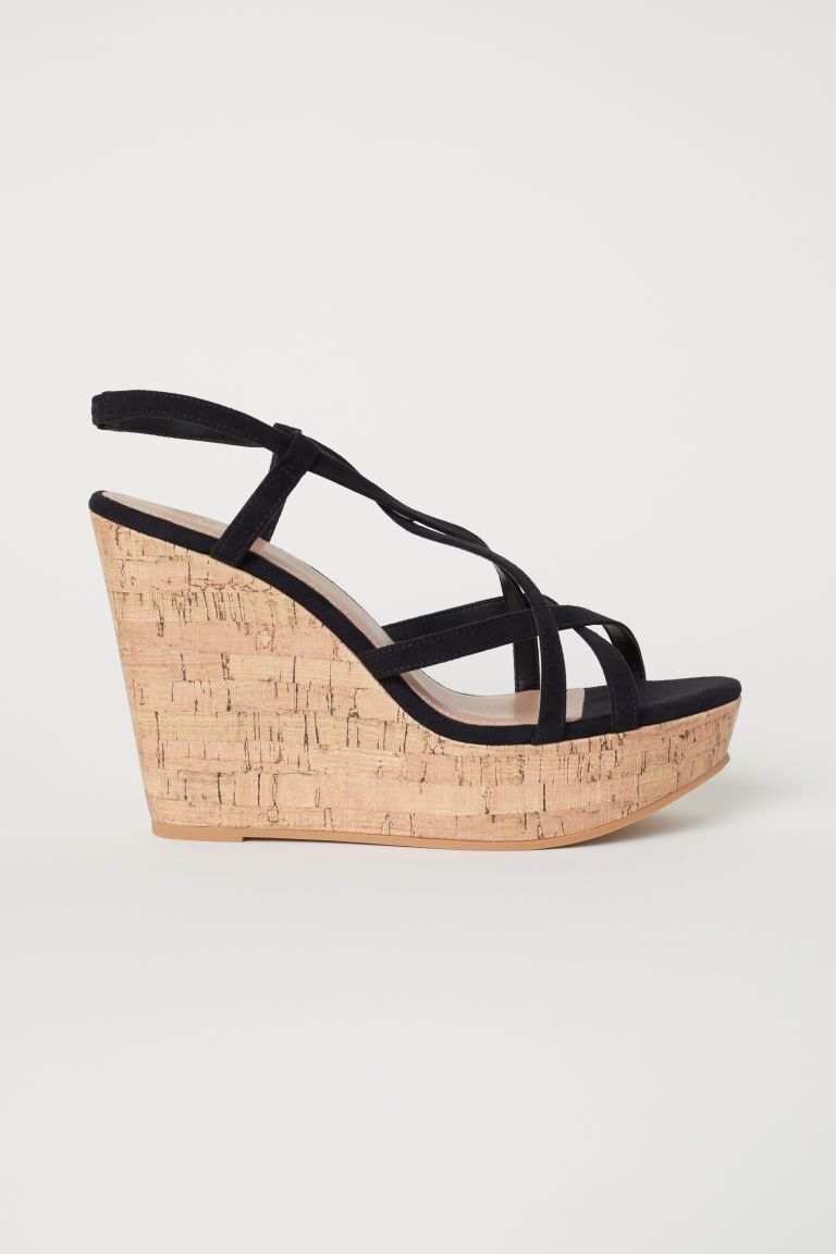 Wedge-heel Sandals | H&M (US + CA)