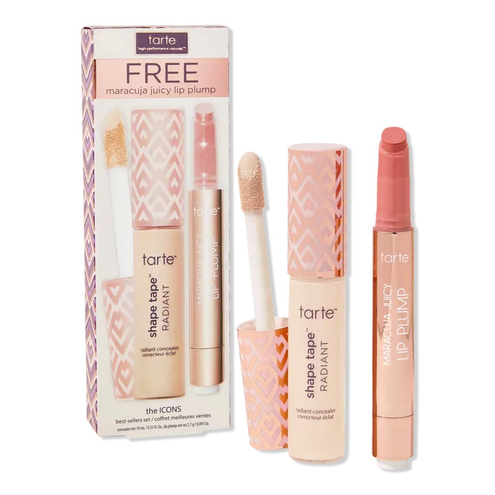 The ICONS Shape Tape Radiant Concealer + Maracuja Juicy Lip Plump Best-Sellers Set | Ulta