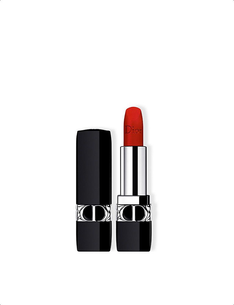 Rouge Dior matte velvet refillable lipstick 3.5g | Selfridges