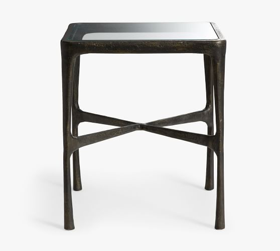 Bodhi Square Metal End Table (20") | Pottery Barn (US)