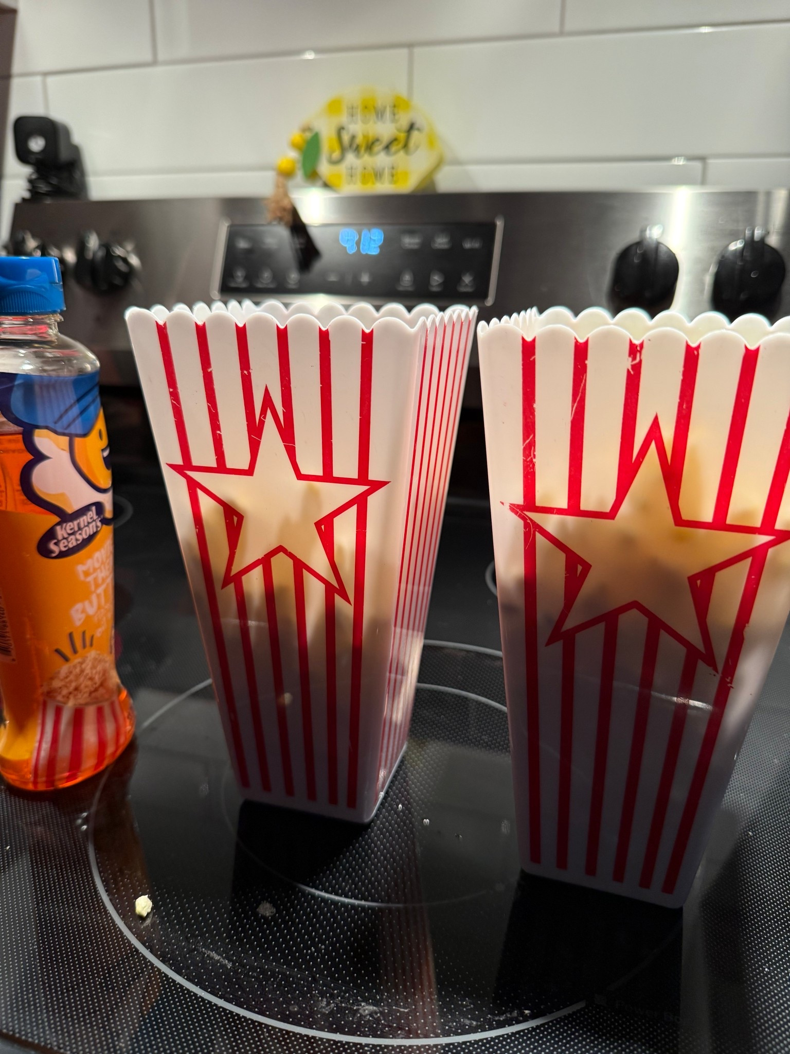 Reusable Popcorn holders..make it just like the movies in the comfort of your own home. 🍿

#LTKHome #LTKFamily