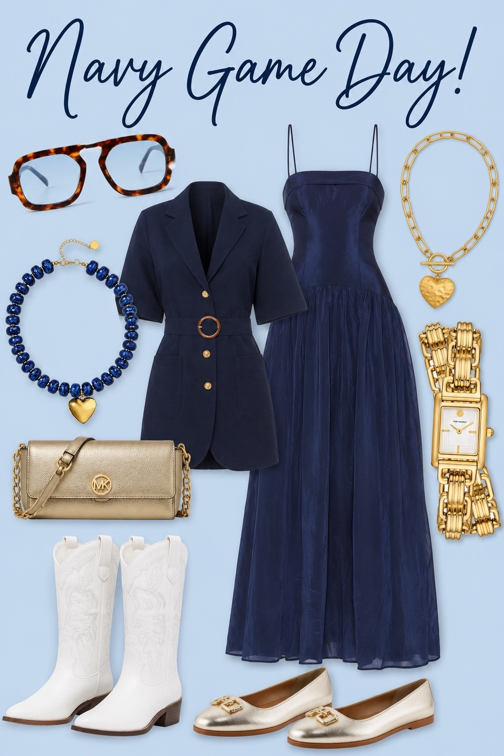 Navy game days are around the corner! Revolve and Amazon have the perfect looks for every weekend, check out my page for more!

#LTKootd #LTKSeasonal