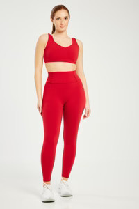 Super Stretch Sculpting Leggings True Red | Booty by Brabants