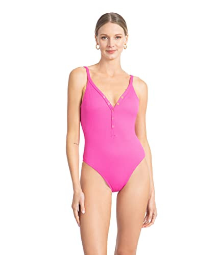 Robin Piccone Amy One-Piece Snap Rosy 2 | Amazon (US)