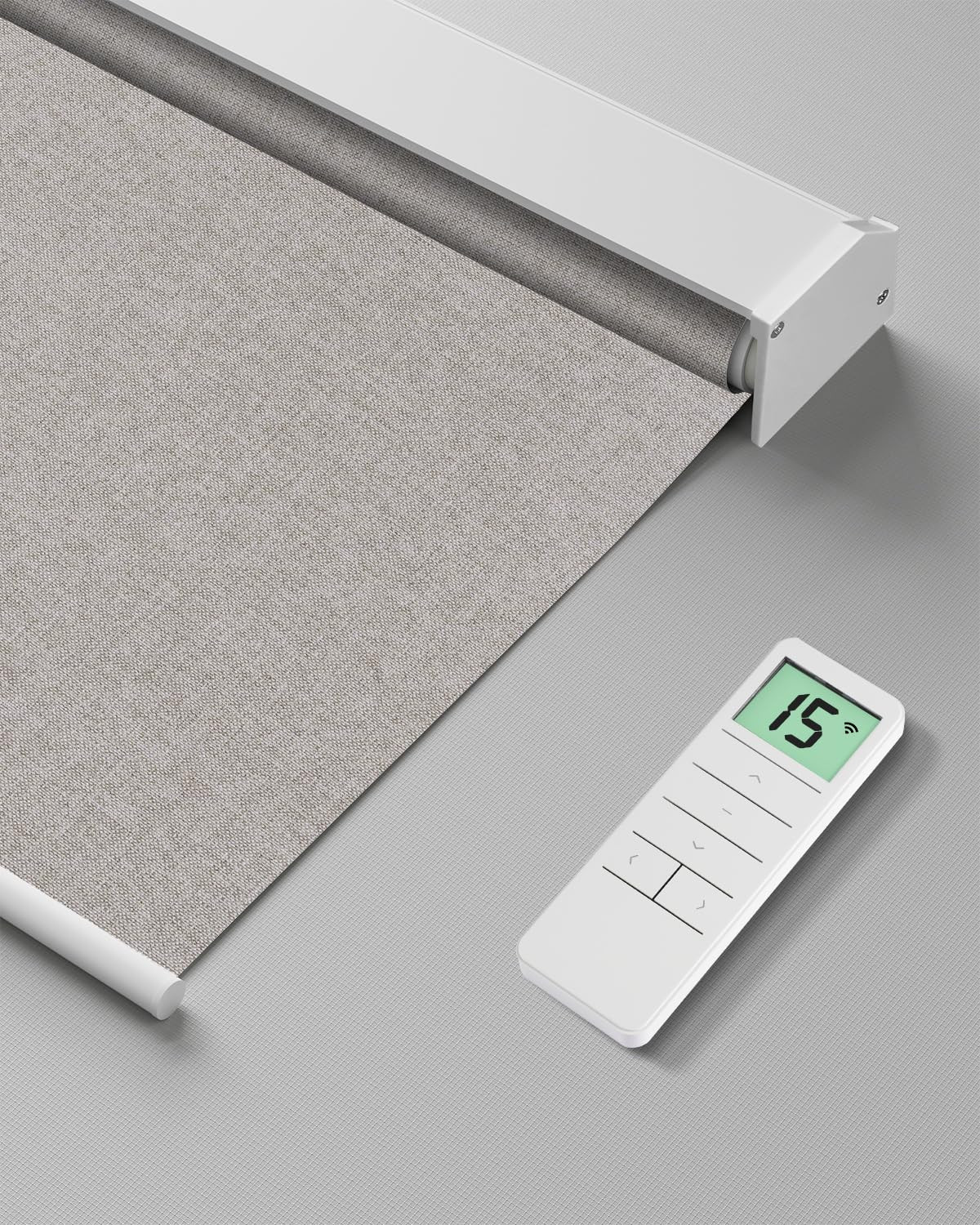 Motorized Roller Shade with Remote Control, Blackout Electric Shade for Windows Compatible with A... | Amazon (US)