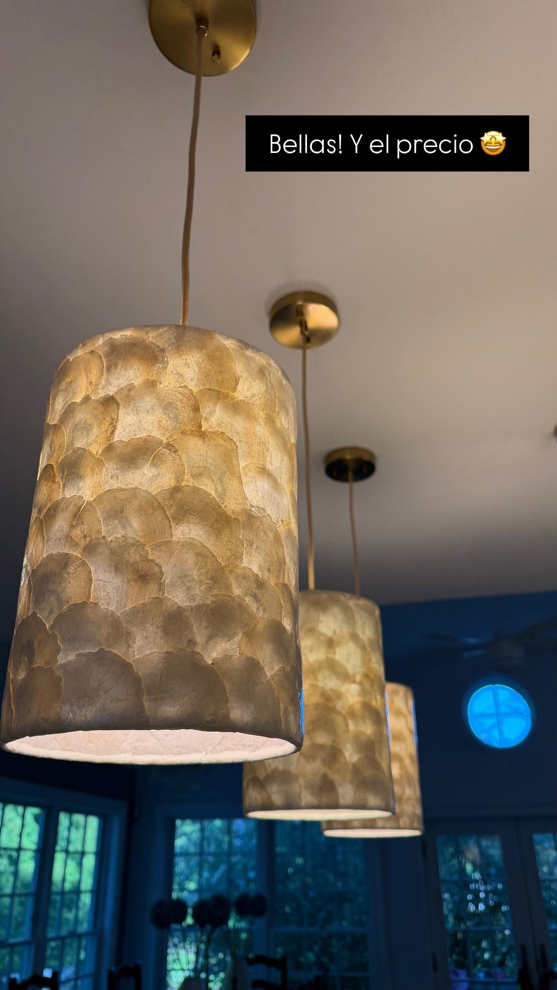 Pendant lamp for a kitchen ! These ones are so beautiful, surprisingly GREAT PRICE! The shells and gold details make any room feels airy and better. 
And match with the dining room chandelier ✨

#LTKHome #LTKSaleAlert #LTKU