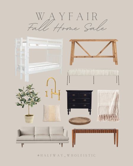 Wayfair has some of the best deals on furniture and decor to cozy up your space this fall! I’ve rounded up my top picks on sale right now,  including the bunk beds we have at the cabin.

#livingroom #sofa #kitchen #entryway #console

#LTKfamily #LTKsalealert #LTKhome