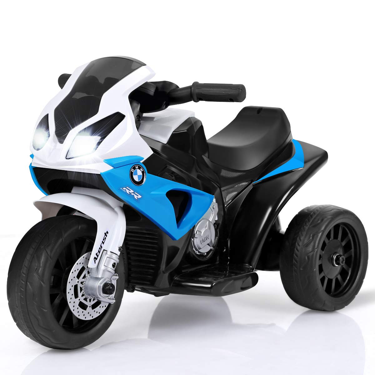 Costzon Kids Electric Ride on Motorcycle w/Headlights &Music, Pedal, Licensed BMW 6V Battery Powe... | Amazon (US)