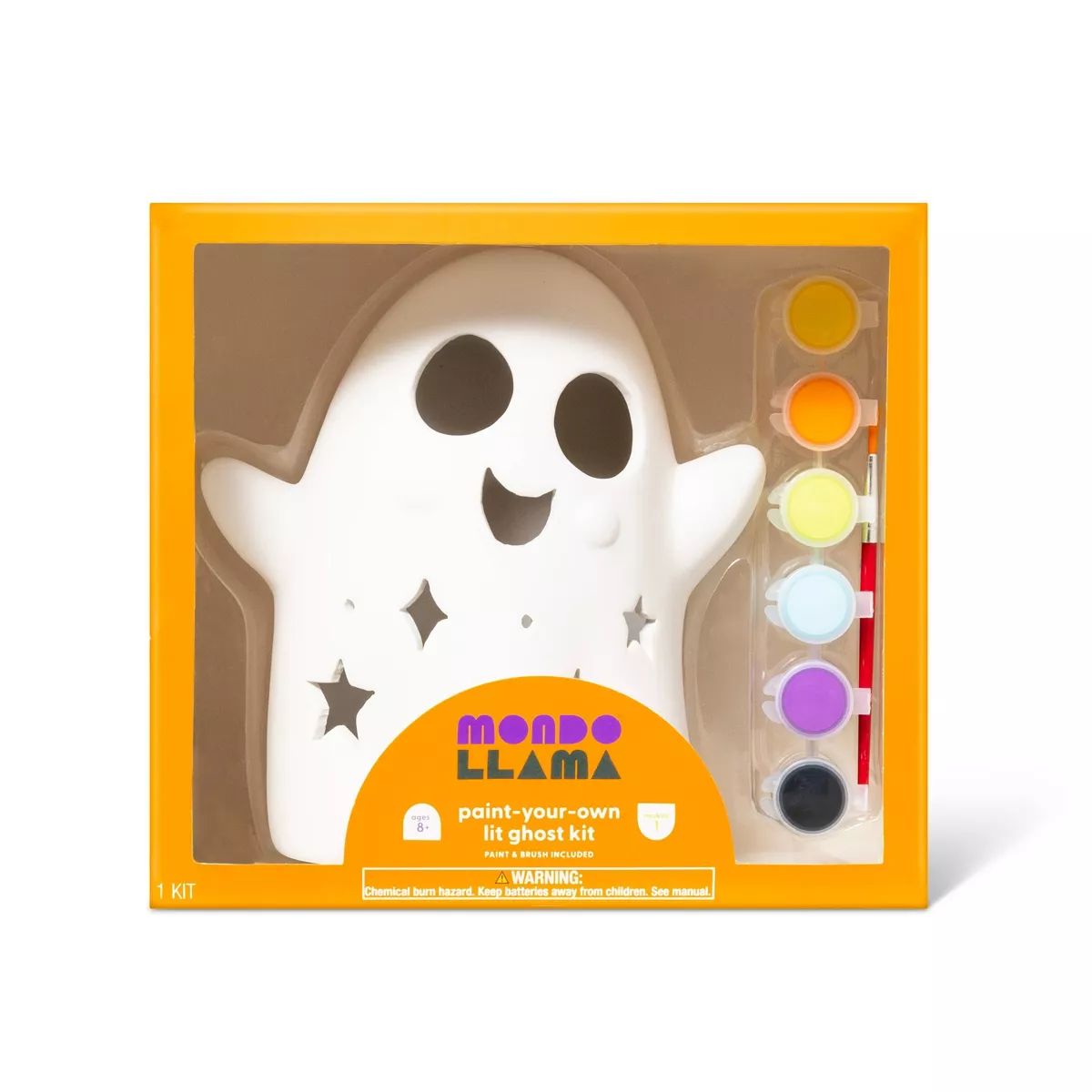 Halloween Lit Ceramic Ghost Kit - Mondo Llama™ | Target