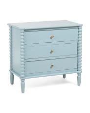 28x26 3 Drawer Spindle Dresser | TJ Maxx