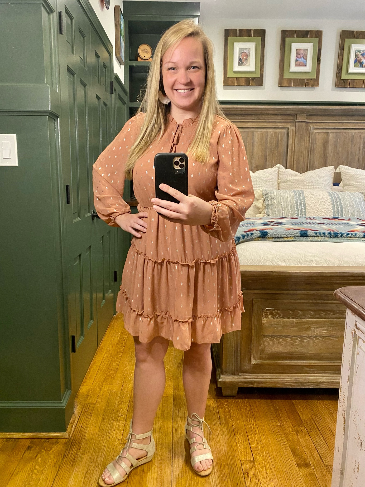 This dress is available in a variety of colors to suit your style, so you're sure to find the perfect one for you. Color pictured: Champagne #LTKunder50 #LTKcurves

#LTKshoecrush
