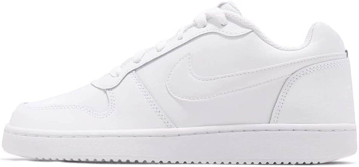 Amazon.com | Nike Women's Ebernon Low Sneaker, White/White, 8 Regular US | Fashion Sneakers | Amazon (US)