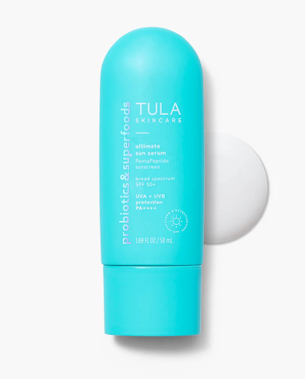 PentaPeptide sunscreen broad spectrum SPF 50 | Tula Skincare
