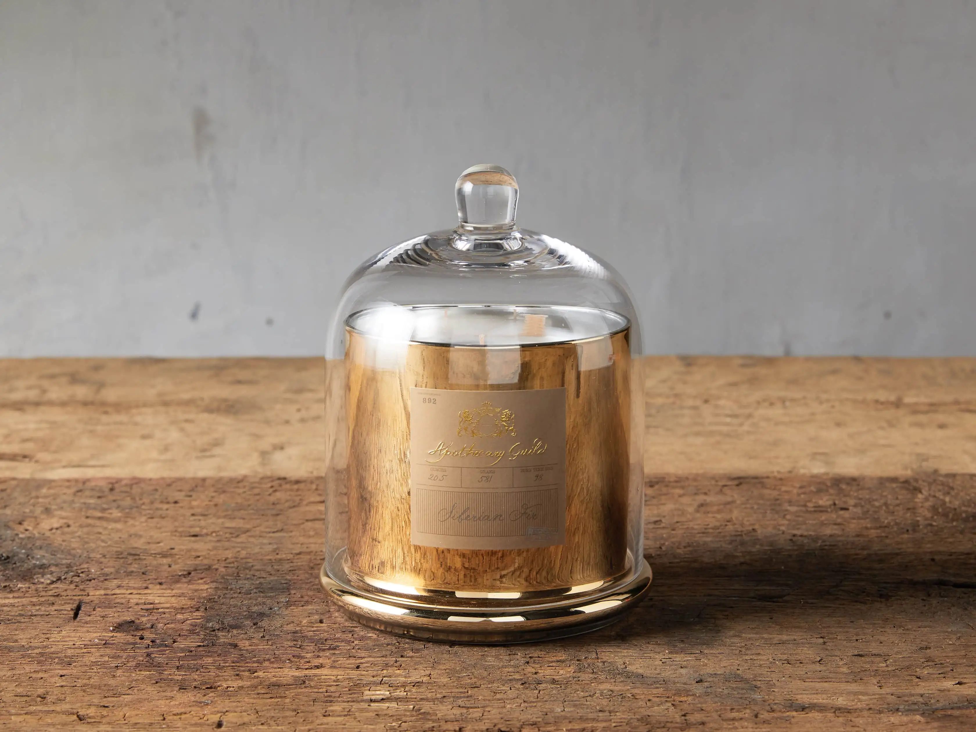Siberian Fir Dome Jar Candle | Arhaus