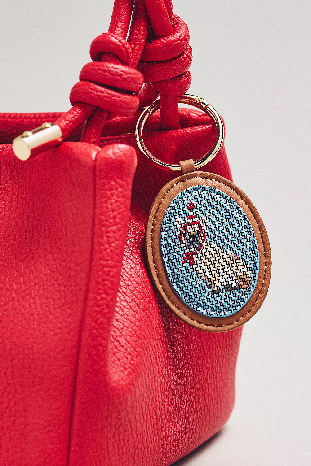Needlepoint Dog Bag Charm | Anthropologie (US)
